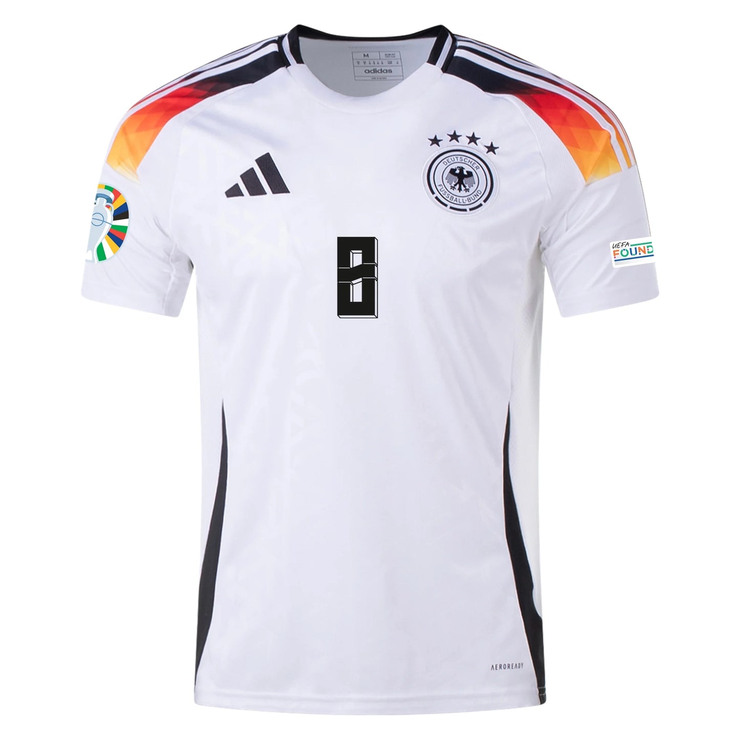 Germany 2024 Home Jersey Kroos #8 front