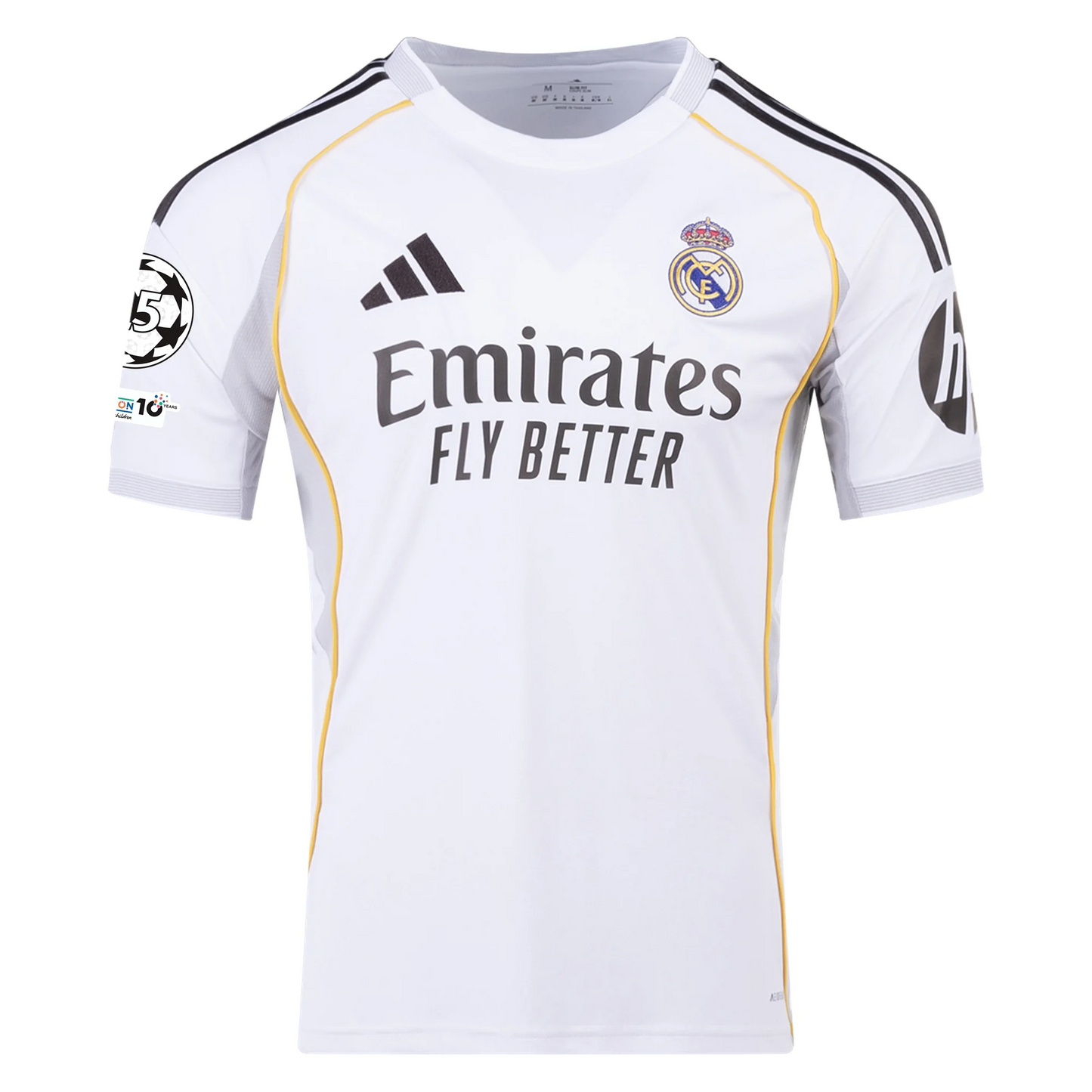 Real Madrid 25/26 Home Jersey Kylian Mbappe #10