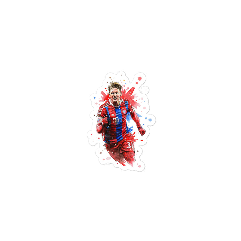 Schweinsteiger Bayern Bubble-free stickers