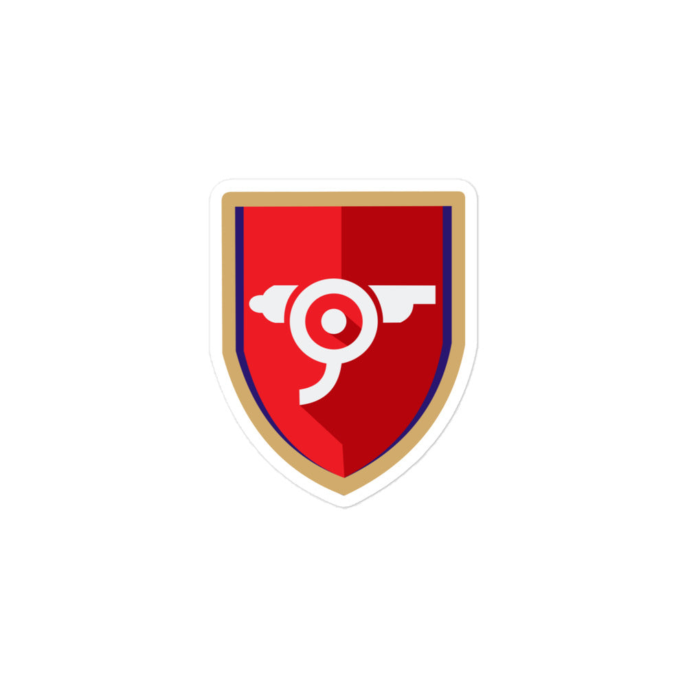 Gunners Bubble-free stickers