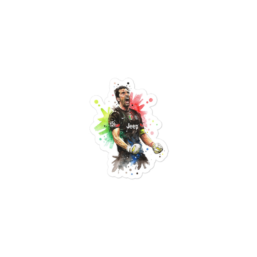 Buffon Juventus Vintage Bubble-free stickers