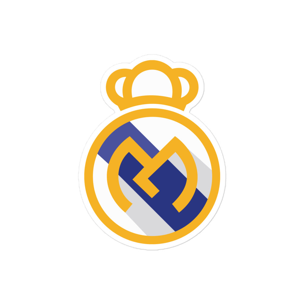 Madrid Vintage Logo Bubble-free stickers