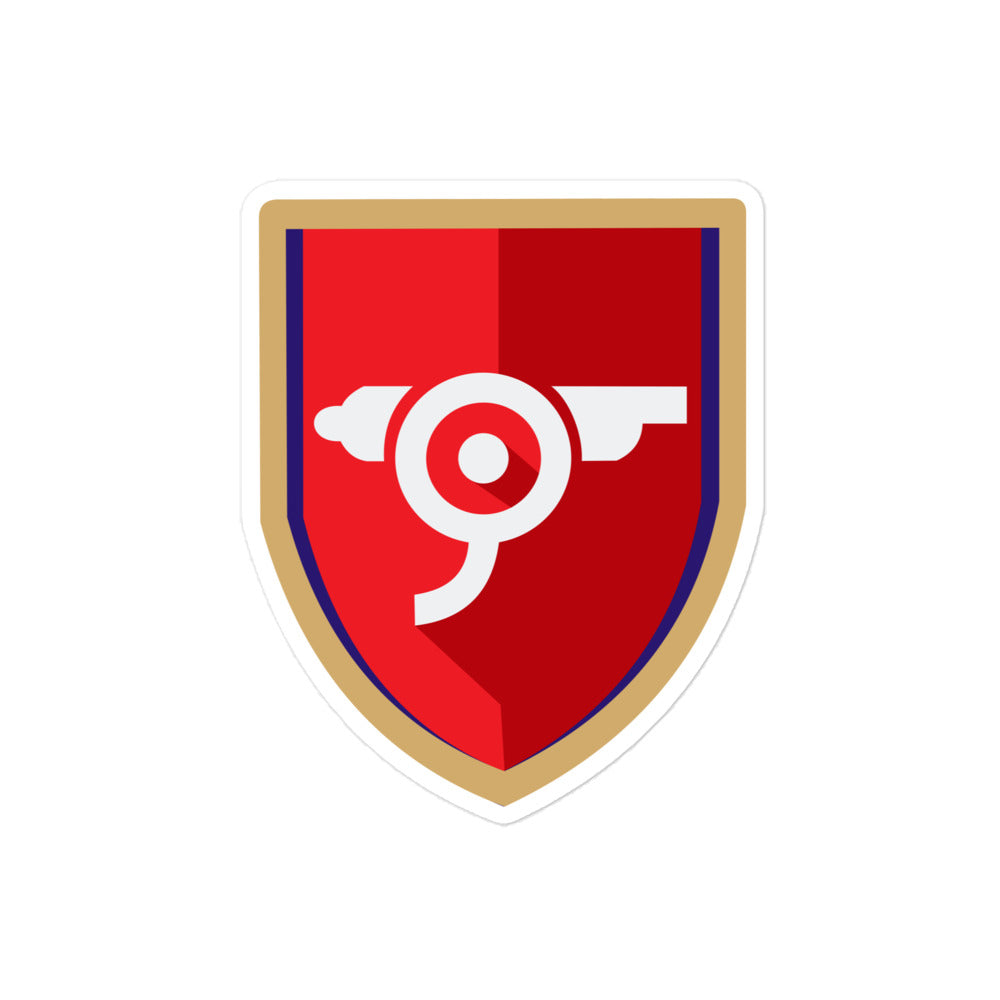 Gunners Bubble-free stickers