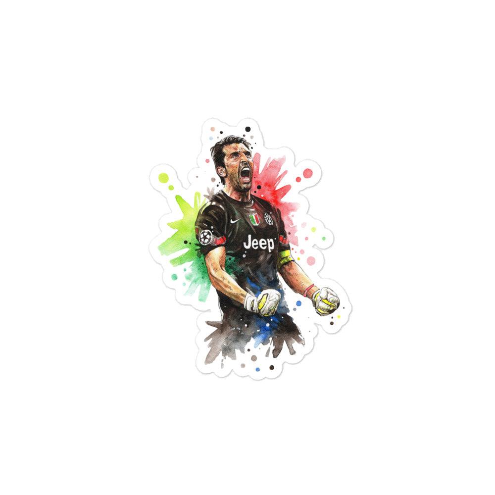 Buffon Juventus Vintage Bubble-free stickers