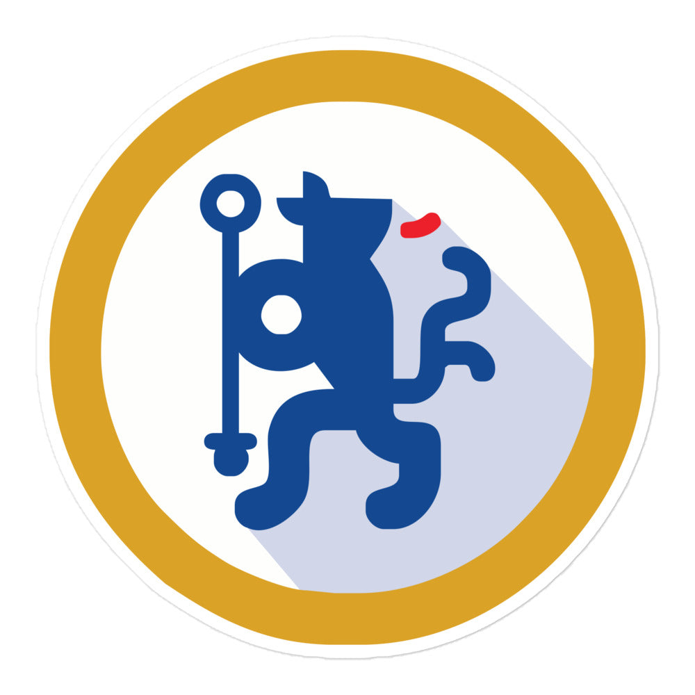 Chelsea Blues Vintage Bubble-free stickers