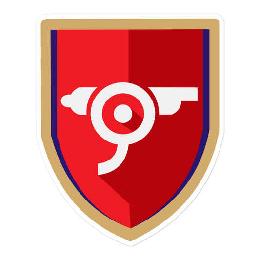 Gunners Bubble-free stickers