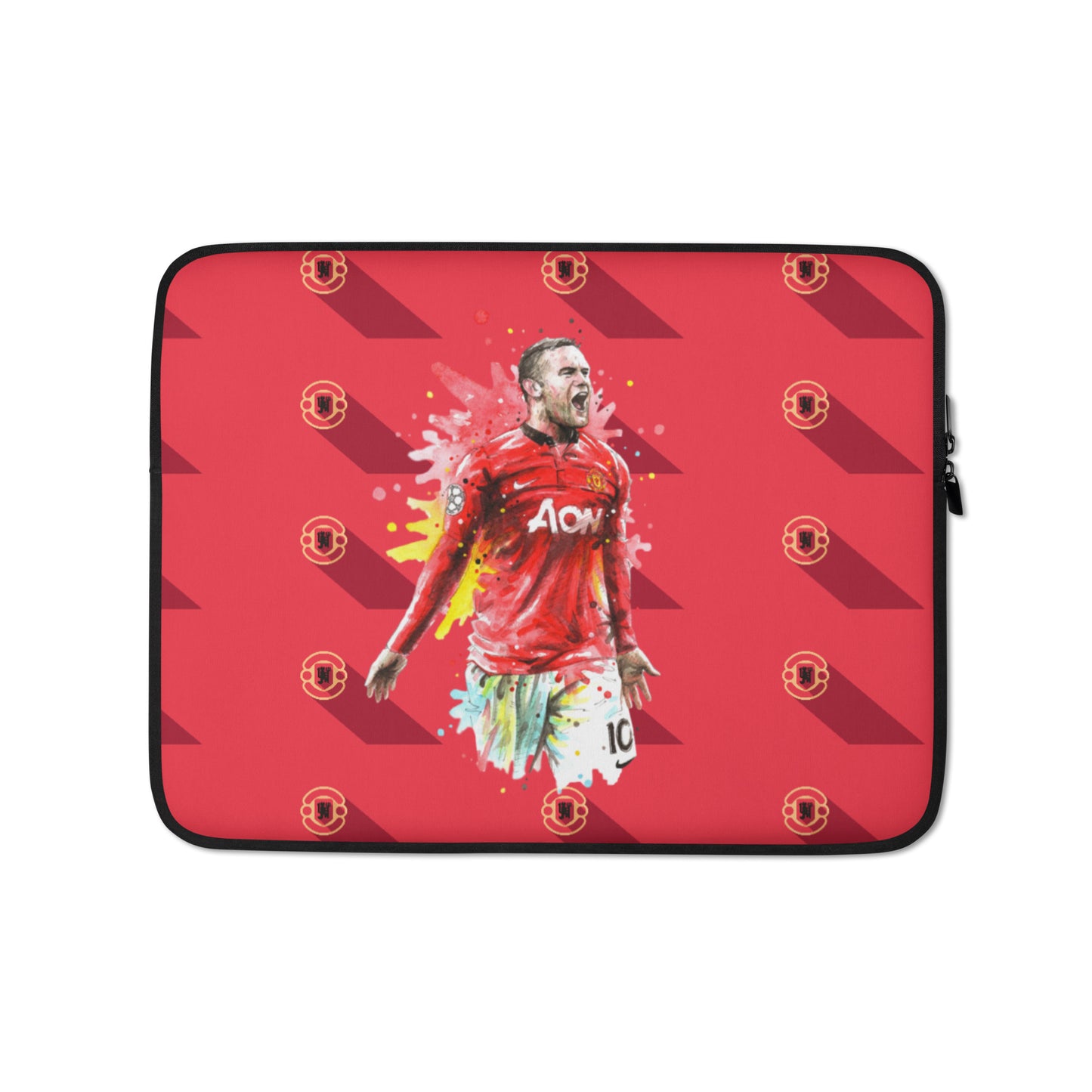 Manchester United Wayne Rooney Vintage Laptop Sleeve