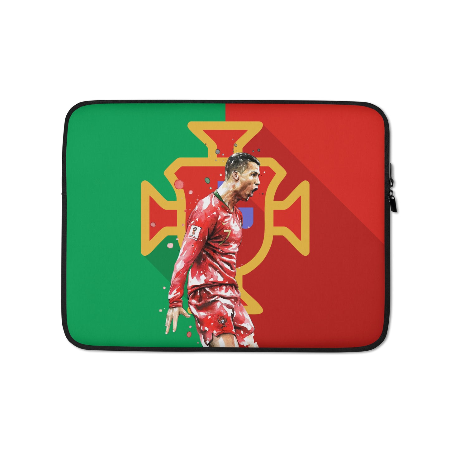 CR7 Portugal Vintage Laptop Sleeve