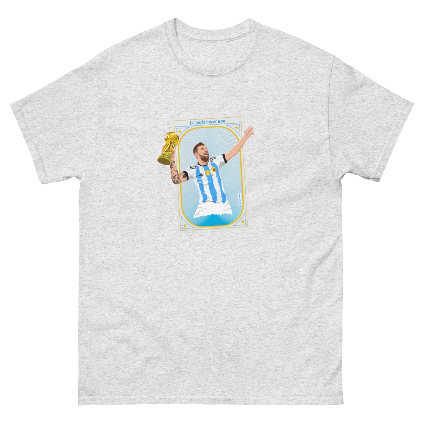 Messi's Lucky Stamp Arg Unisex Classic Shirt - The 90+ Minute