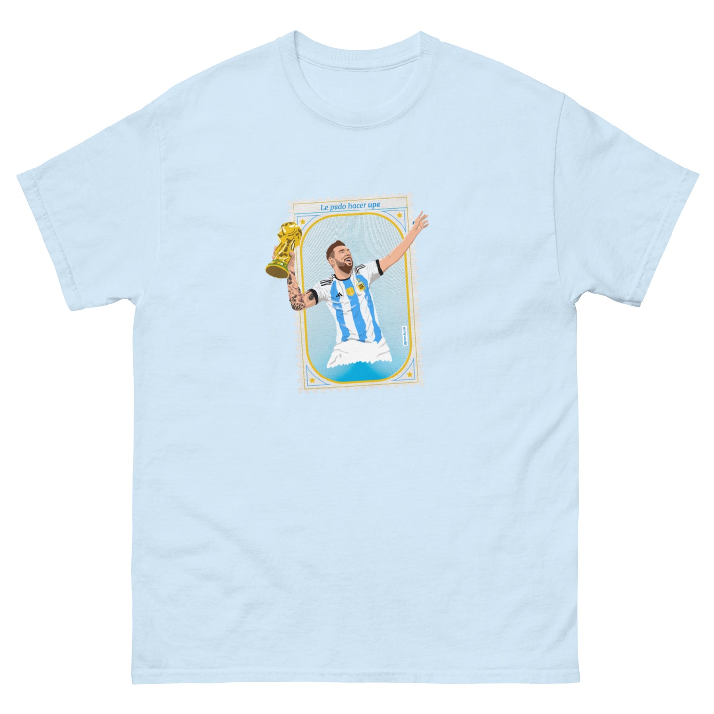 Messi's Lucky Stamp Arg Unisex Classic Shirt - The 90+ Minute