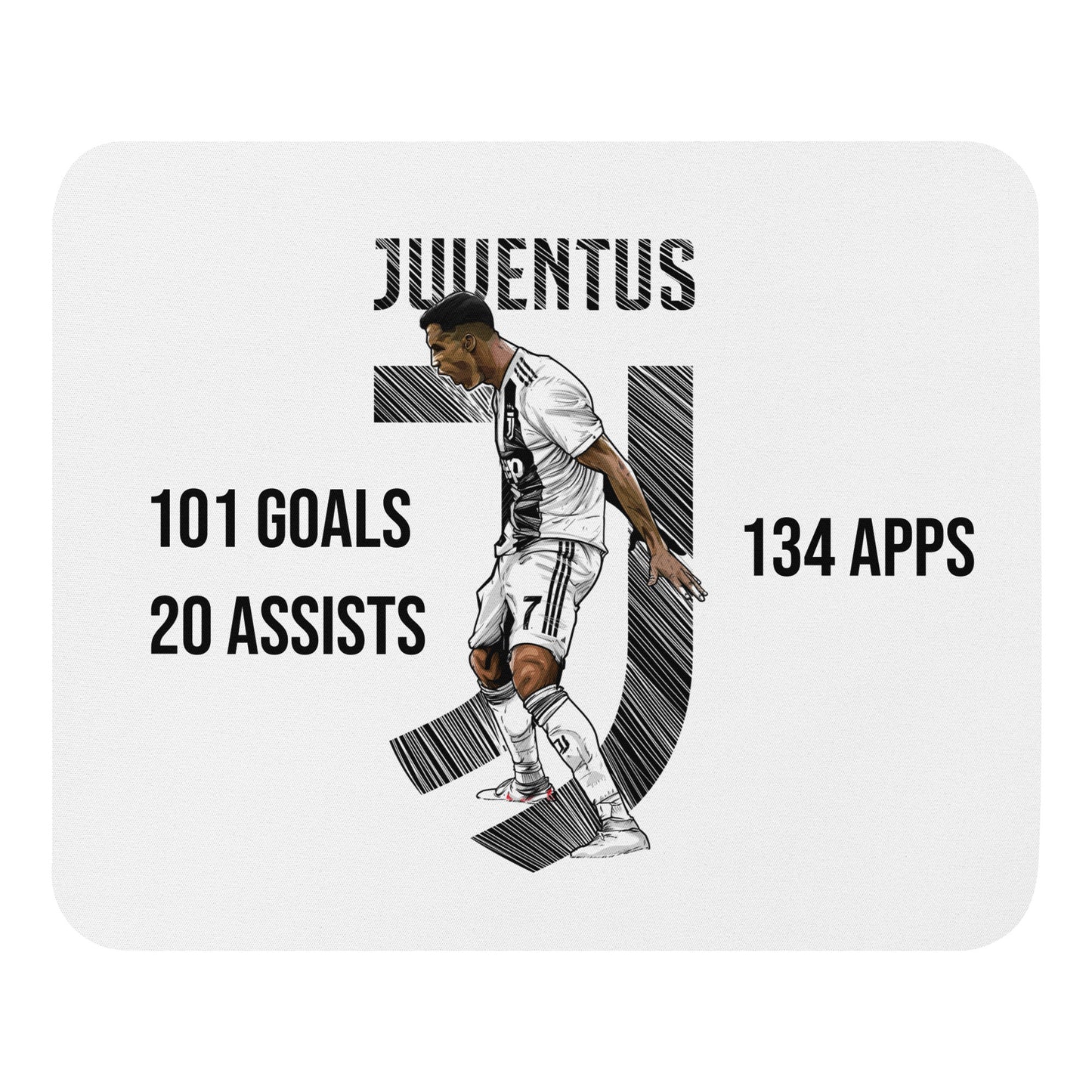 CR7 Juventus Siuu Mouse pad
