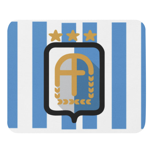 Argentina Vintage Logo 3 Stars Mouse pad