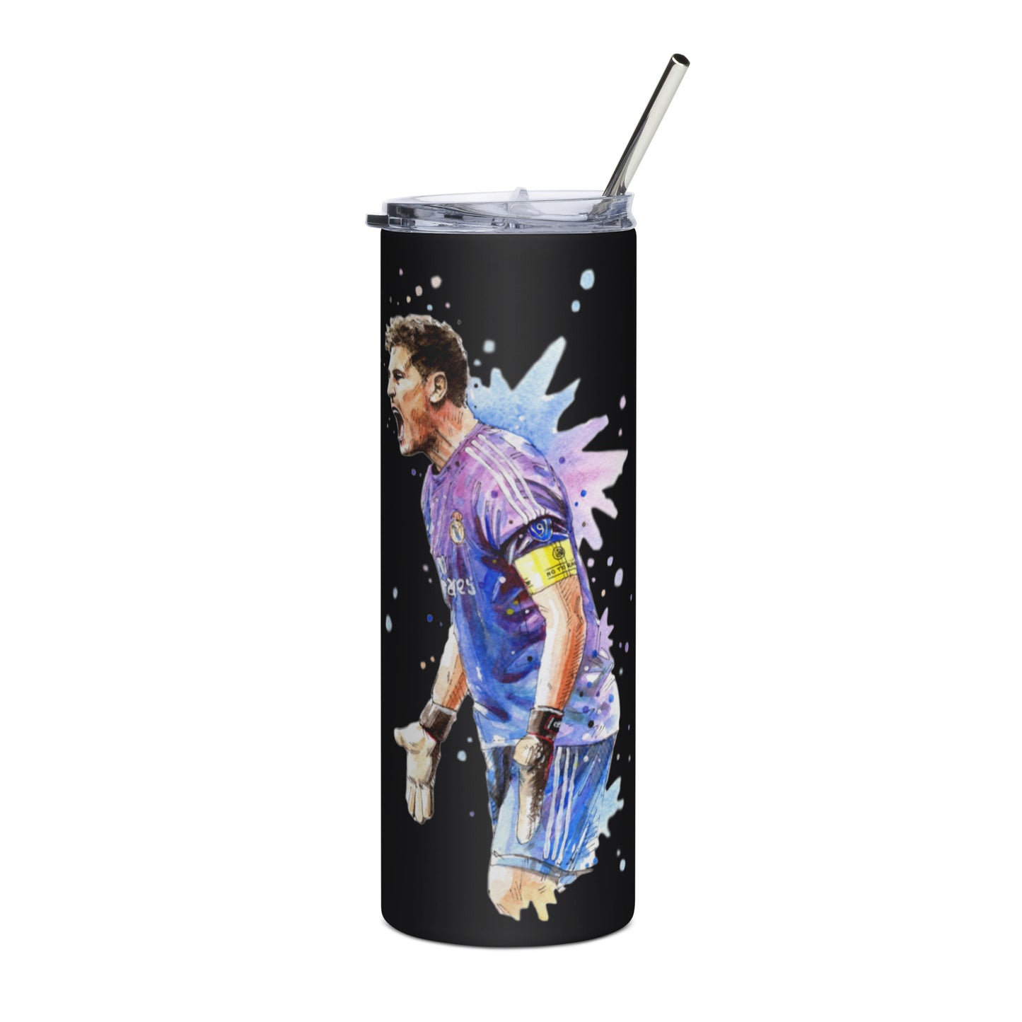 Real Madrid Legend Casillas Vintage Stainless steel tumbler - The 90+ Minute