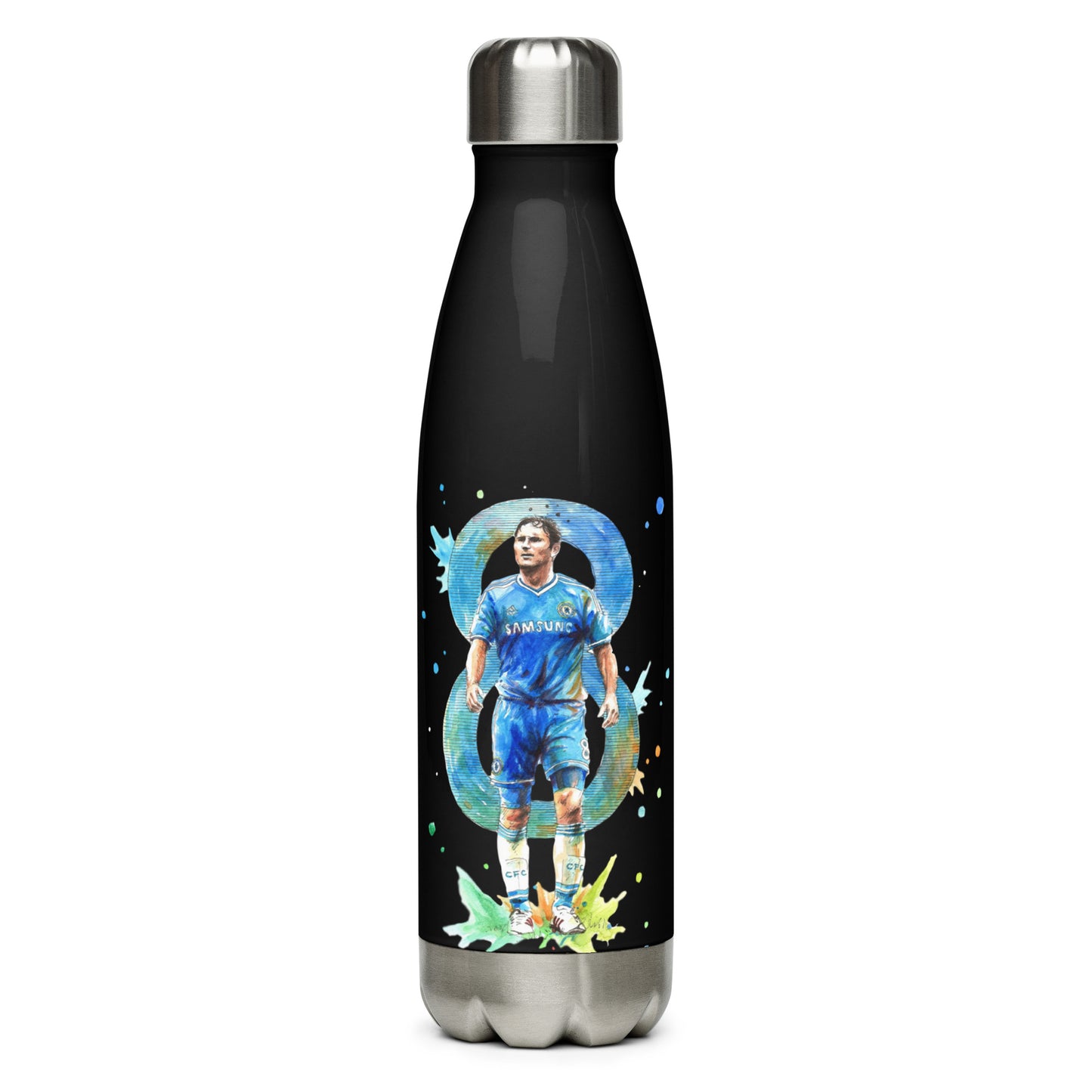 Chelsea Frankie Lampard Vintage Stainless steel water bottle