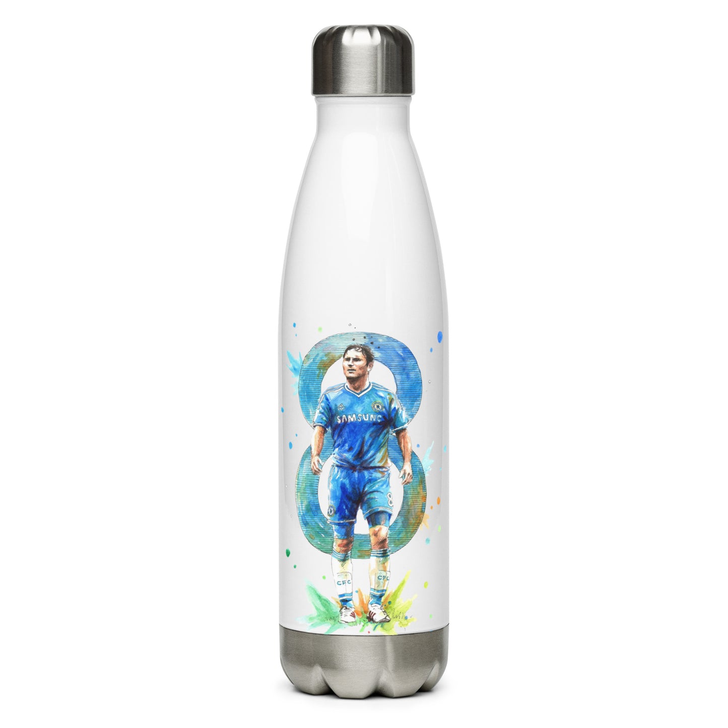 Chelsea Frankie Lampard Vintage Stainless steel water bottle
