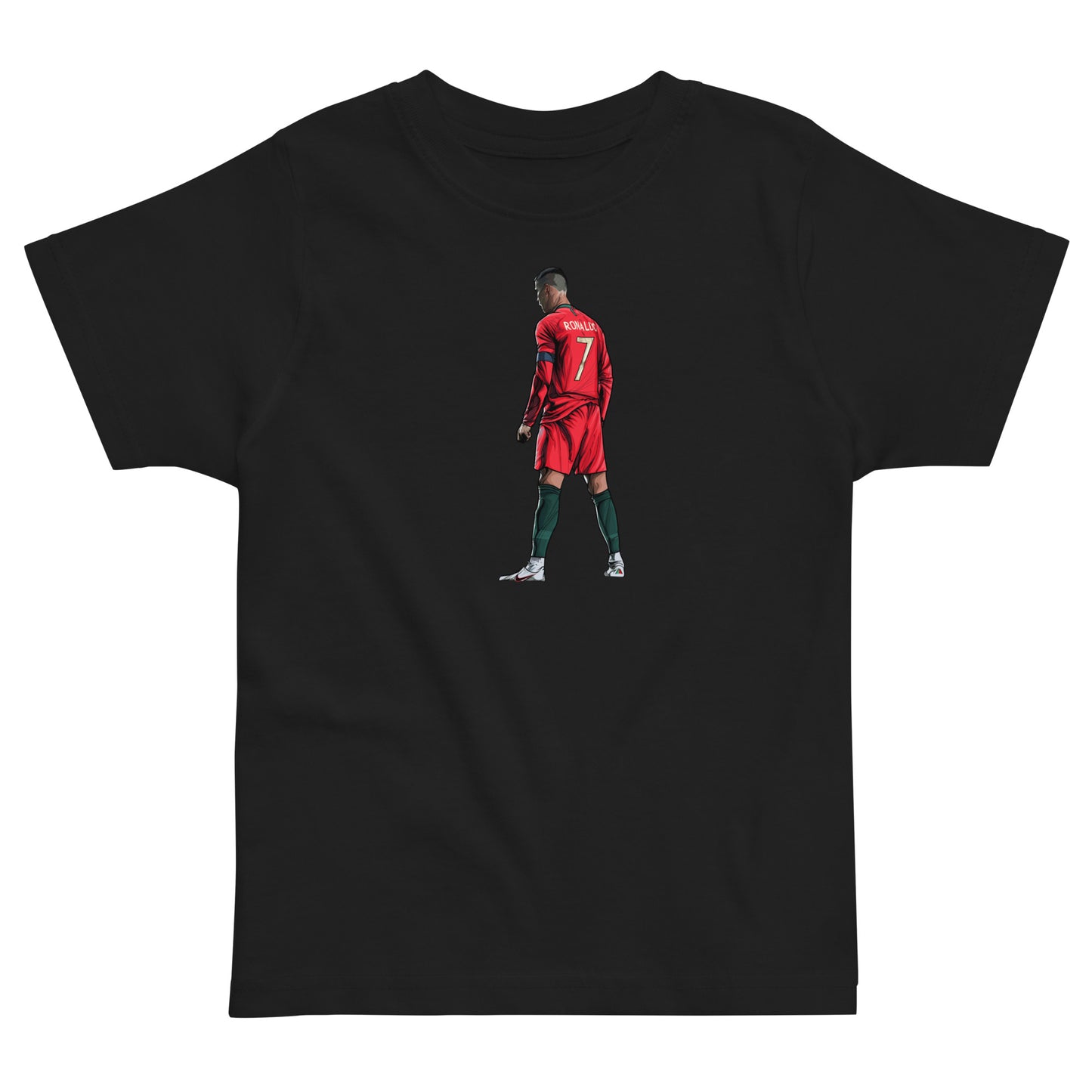CR7 Free Kick Pose Portugal Toddler jersey t-shirt
