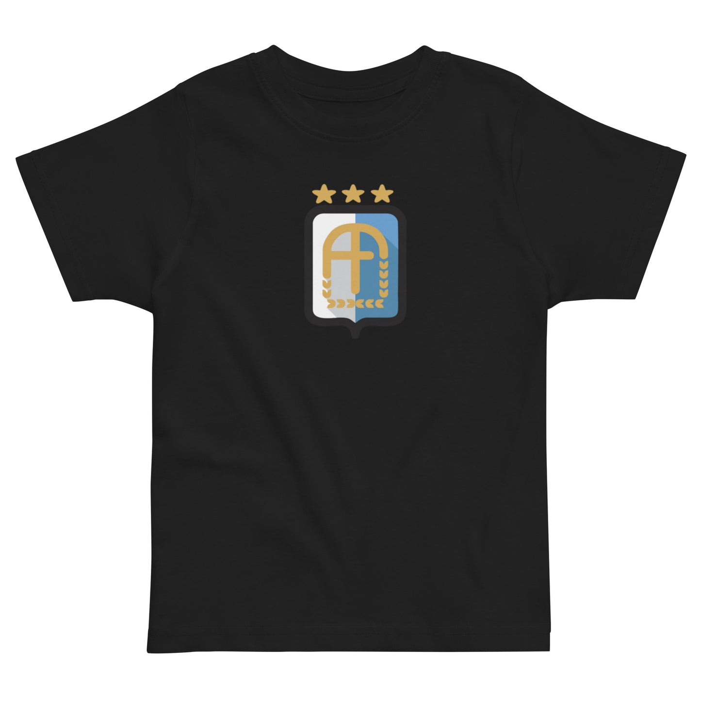 Argentina Vintage Logo 3 Stars Toddler jersey t-shirt