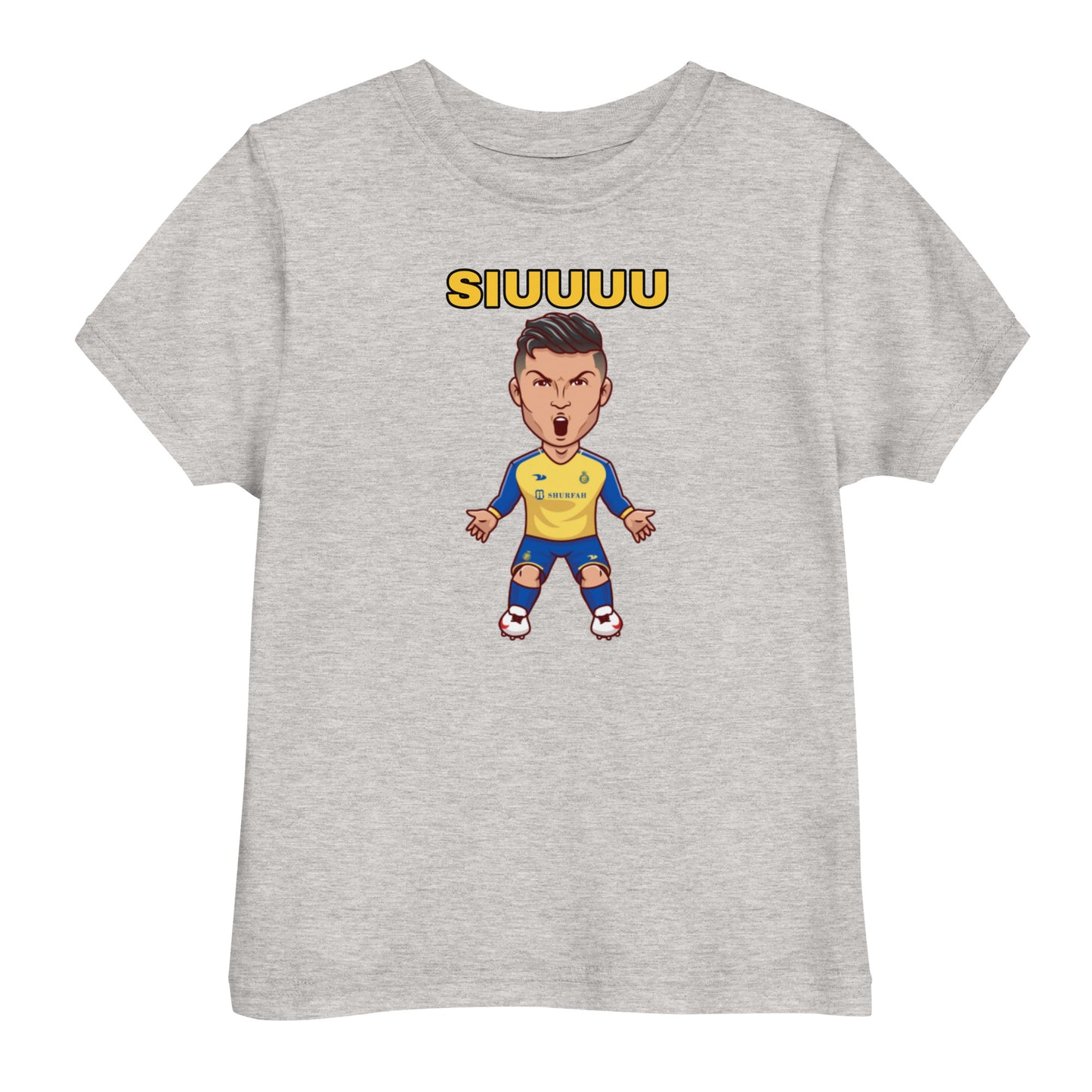 Al-Nassr Ronaldo Toddler jersey t-shirt - The 90+ Minute