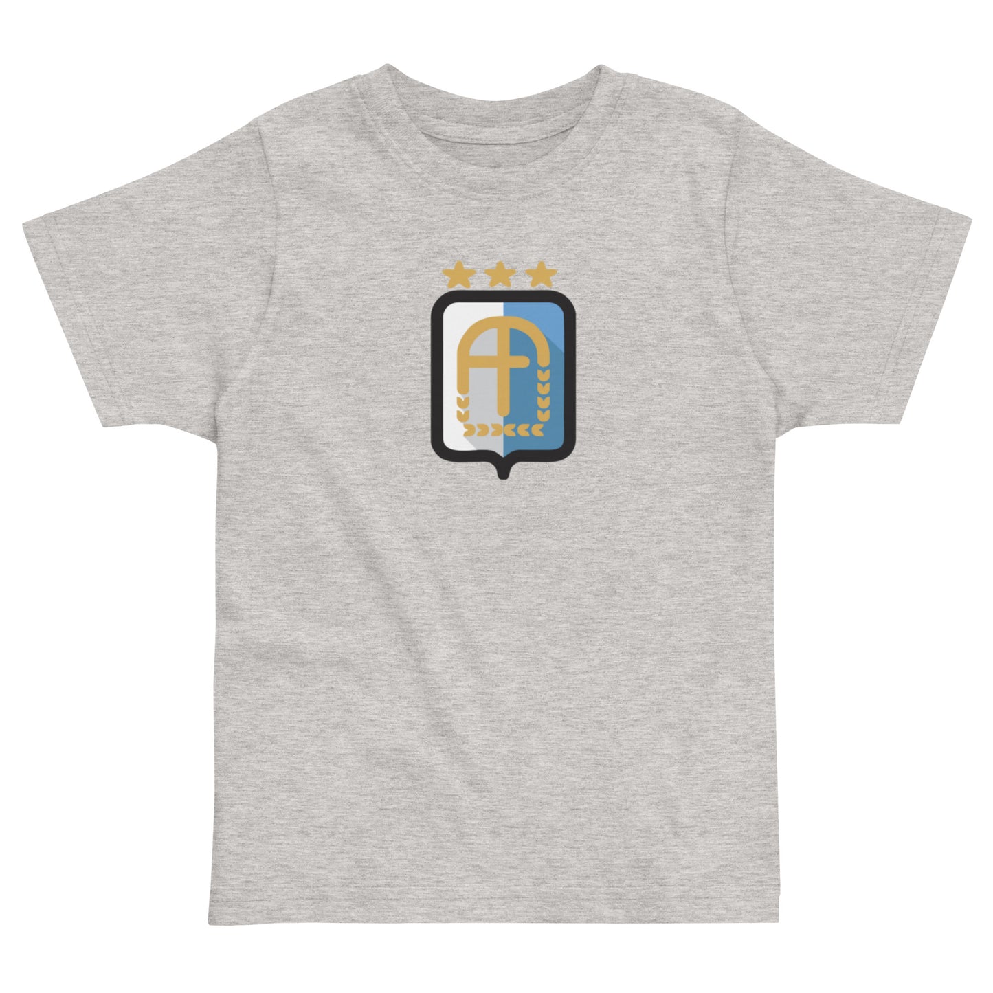 Argentina Vintage Logo 3 Stars Toddler jersey t-shirt