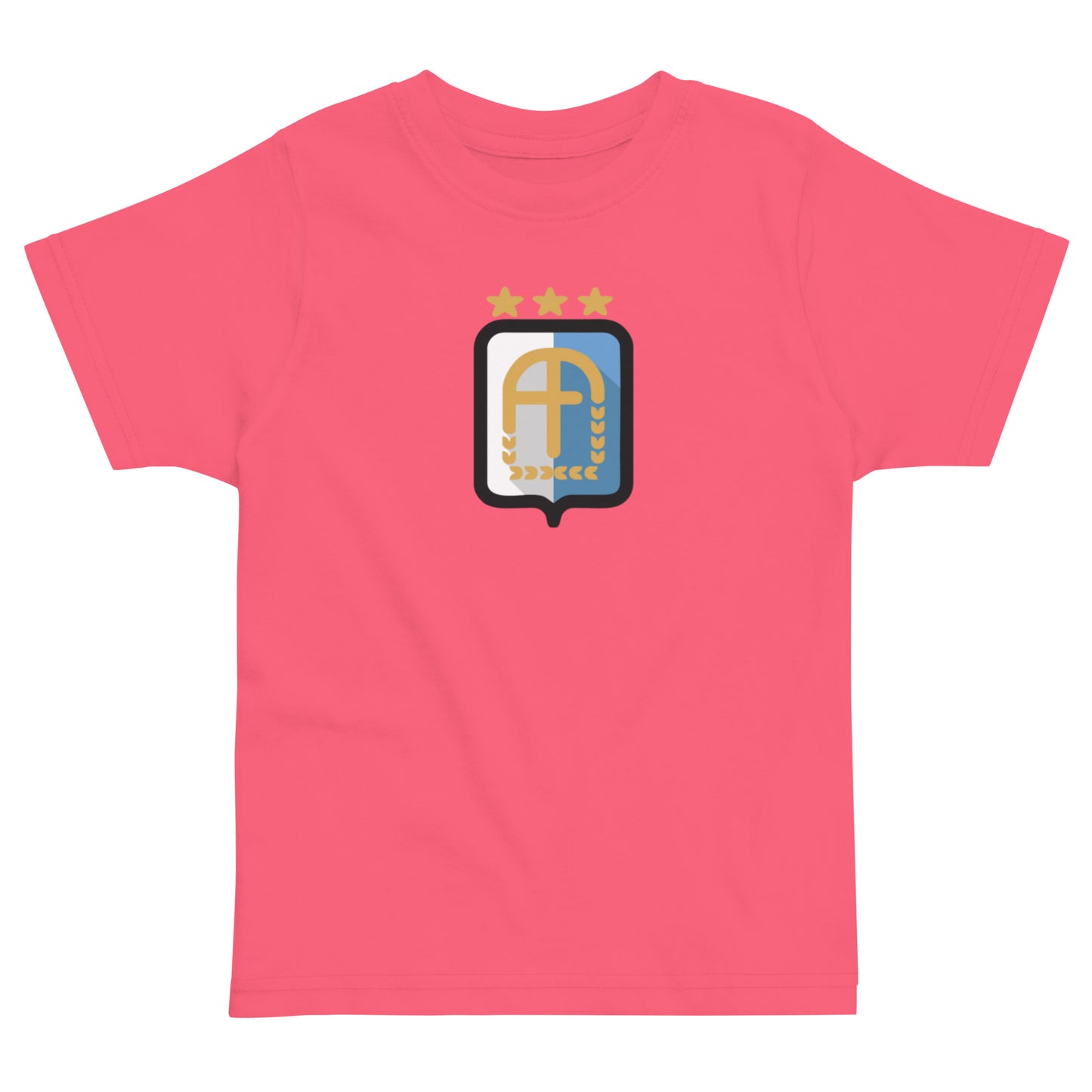 Argentina Vintage Logo 3 Stars Toddler jersey t-shirt