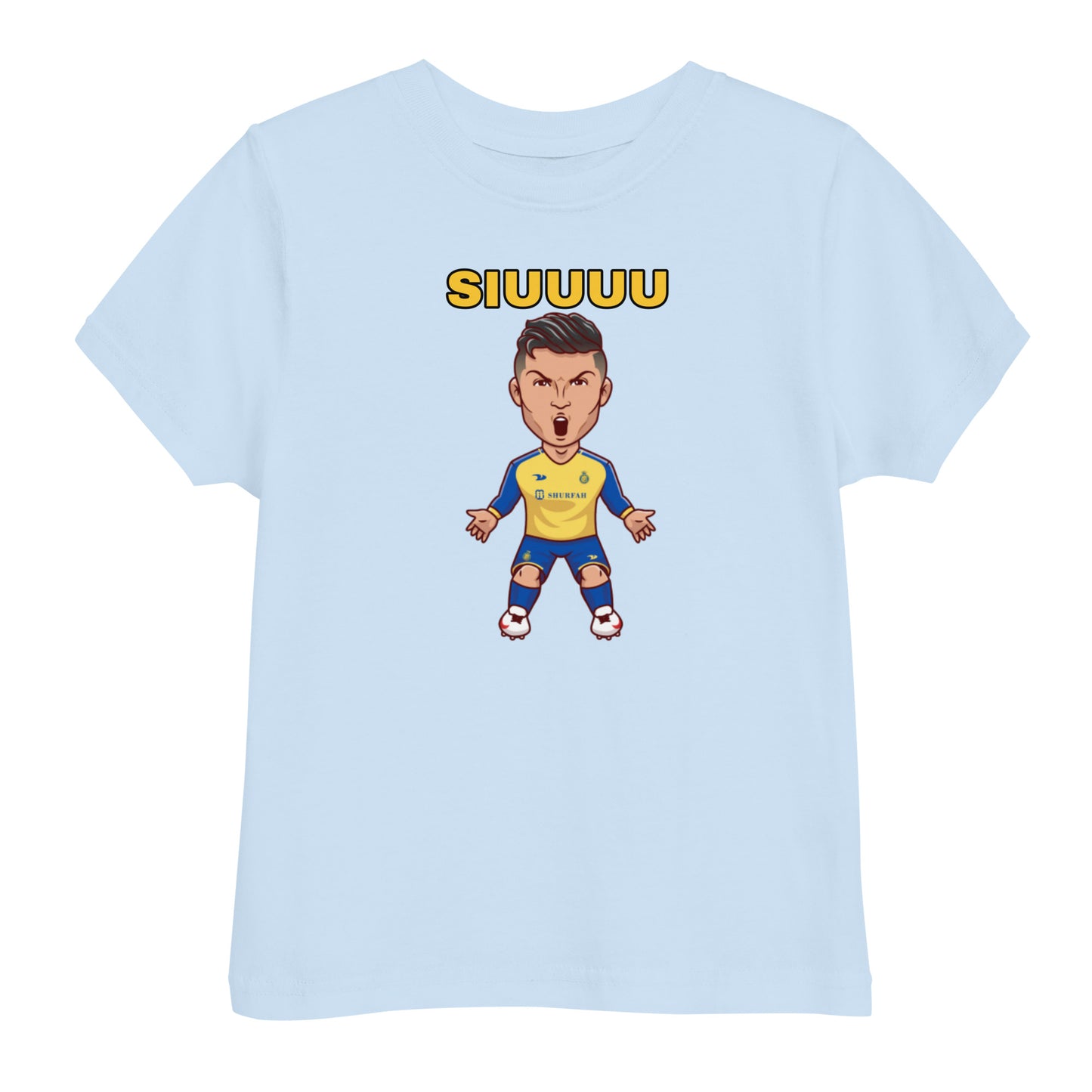 Al-Nassr Ronaldo Toddler jersey t-shirt - The 90+ Minute
