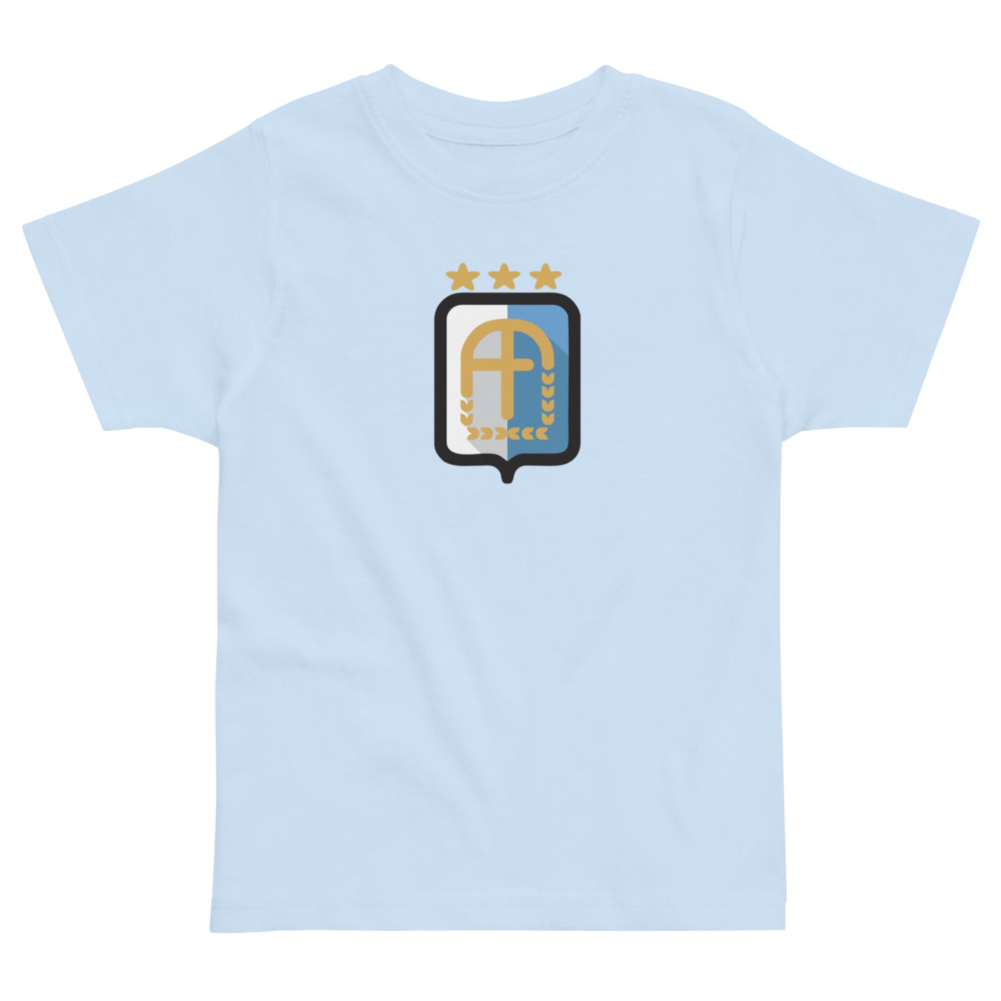 Argentina Vintage Logo 3 Stars Toddler jersey t-shirt
