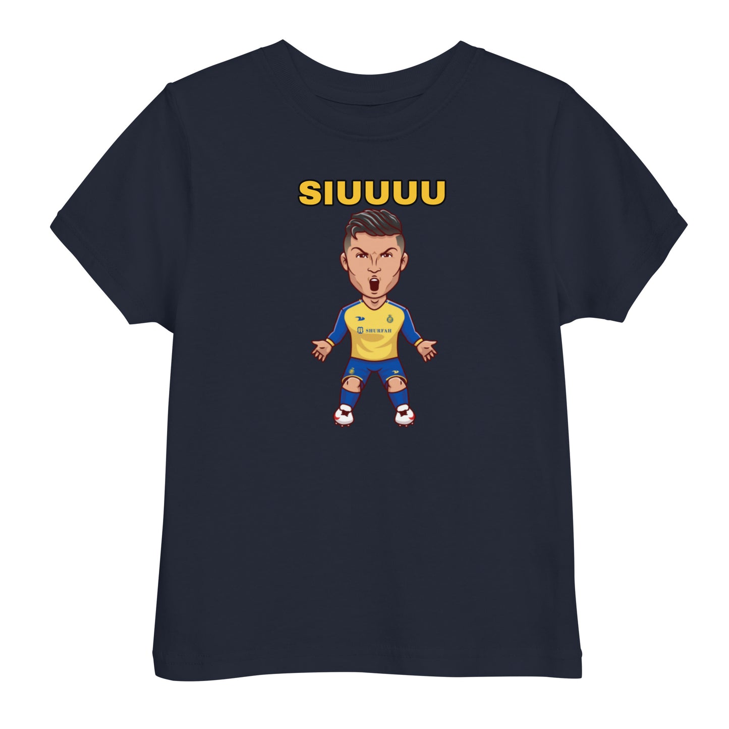 Al-Nassr Ronaldo Toddler jersey t-shirt - The 90+ Minute