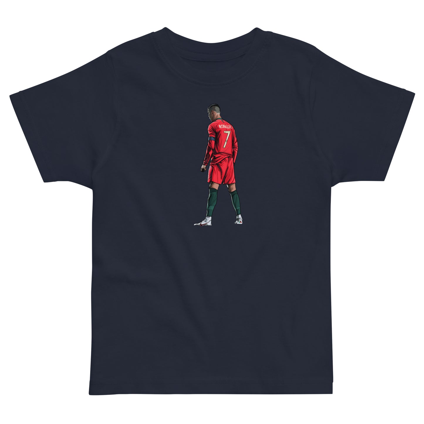 CR7 Free Kick Pose Portugal Toddler jersey t-shirt