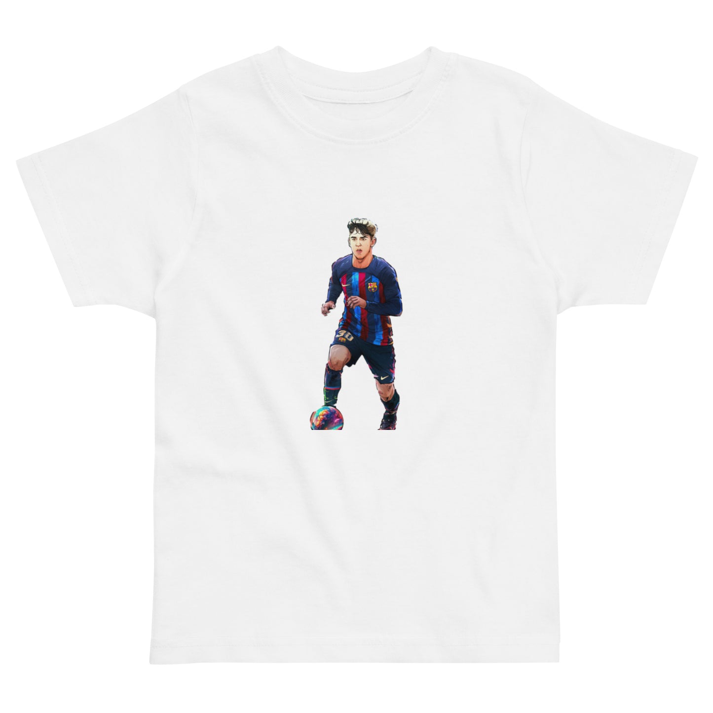 Gavi Barcelona Toddler jersey t-shirt