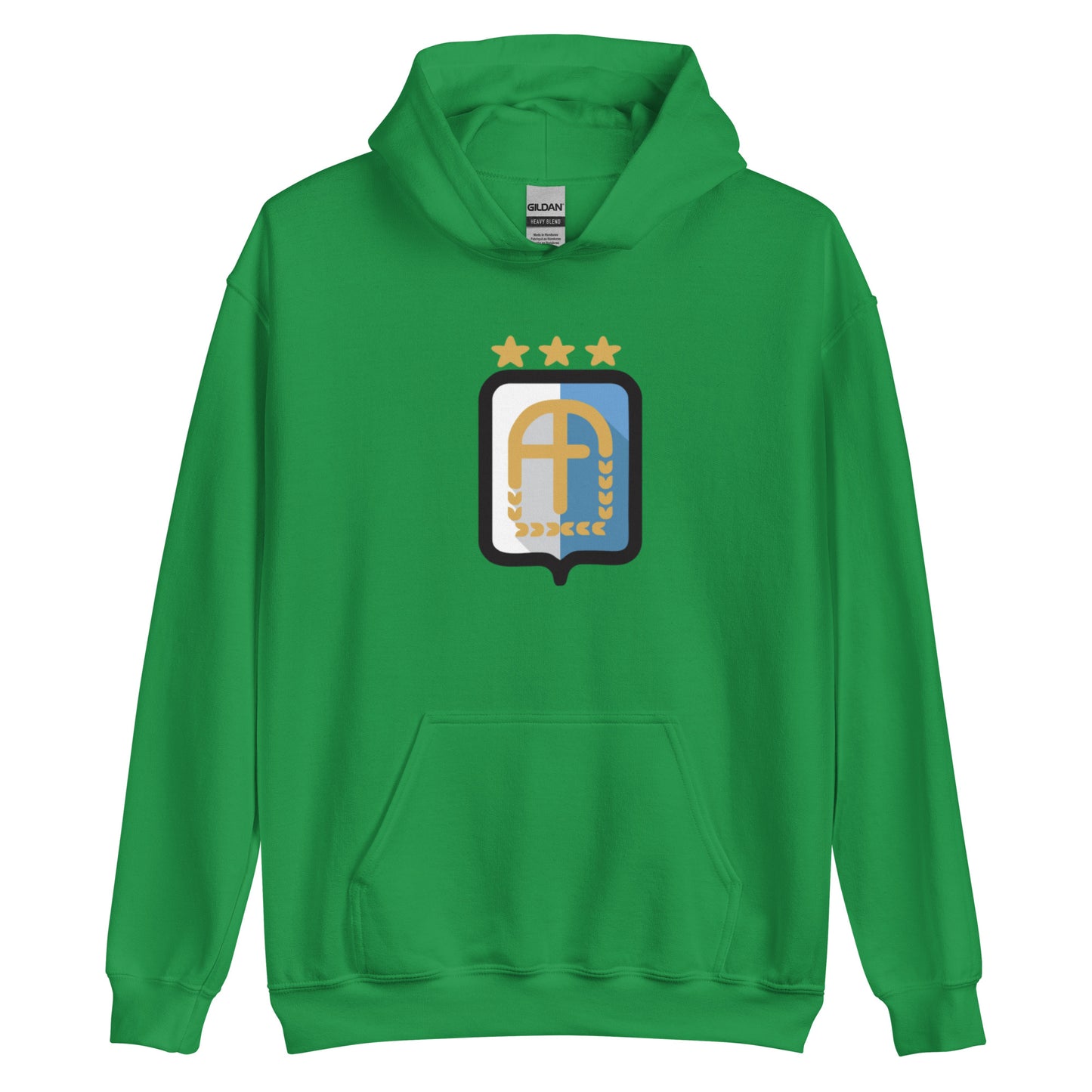 Argentina Vintage Logo 3 Stars Unisex Hoodie