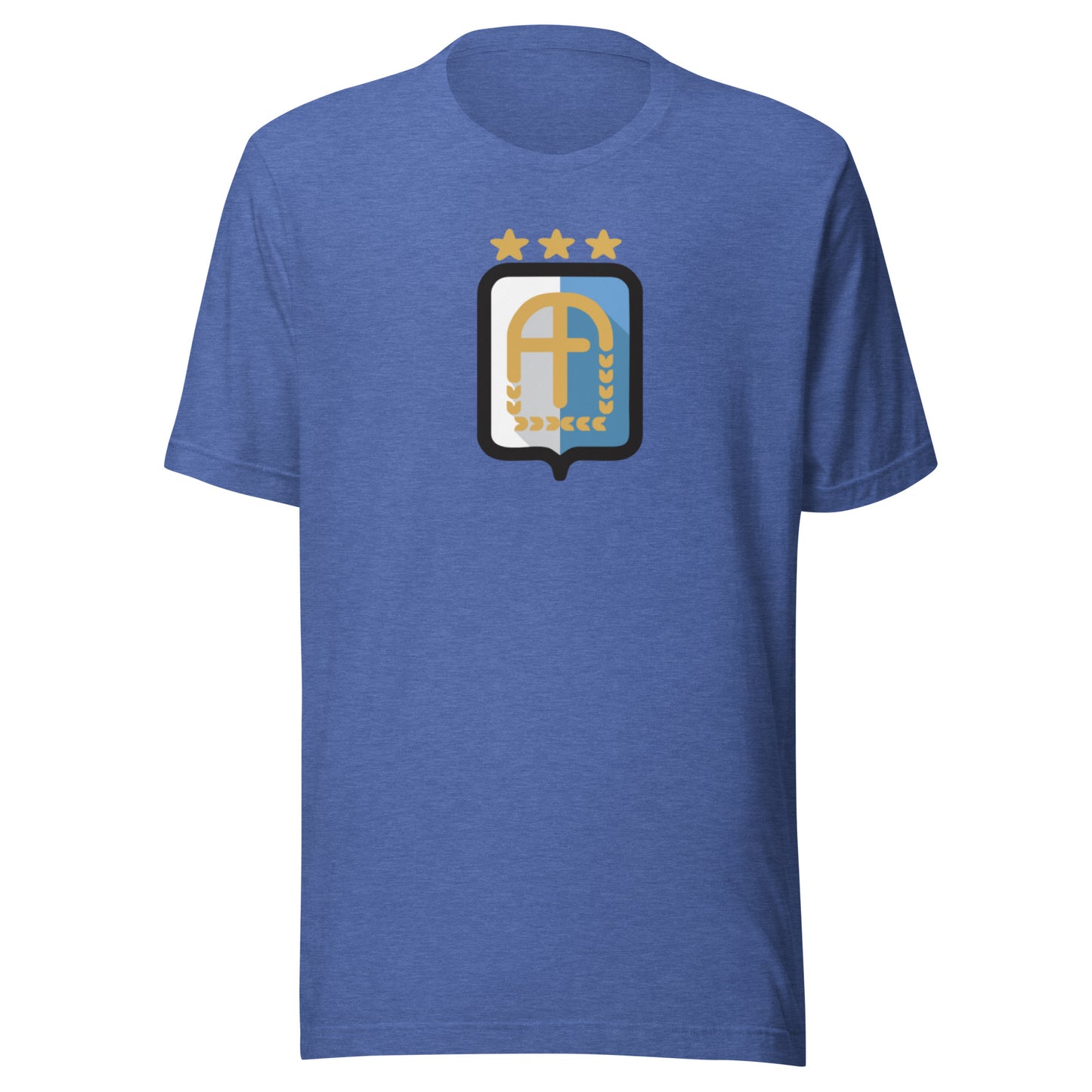 Argentina Vintage Logo 3 Stars Unisex t-shirt