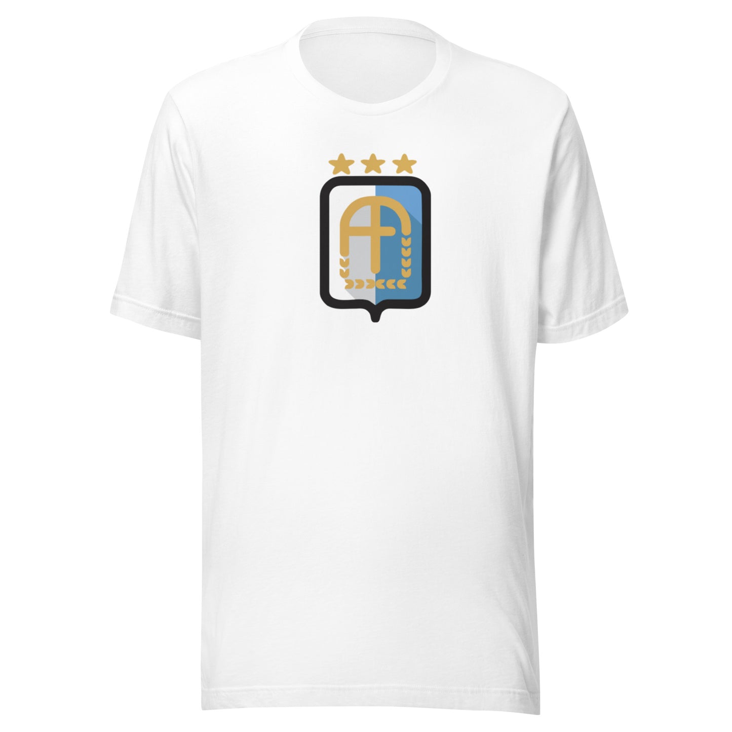 Argentina Vintage Logo 3 Stars Unisex t-shirt