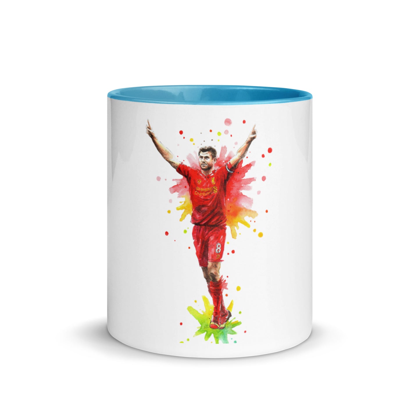 LIV Legend S. Gerrard Coffee Mug with Color Inside - The 90+ Minute