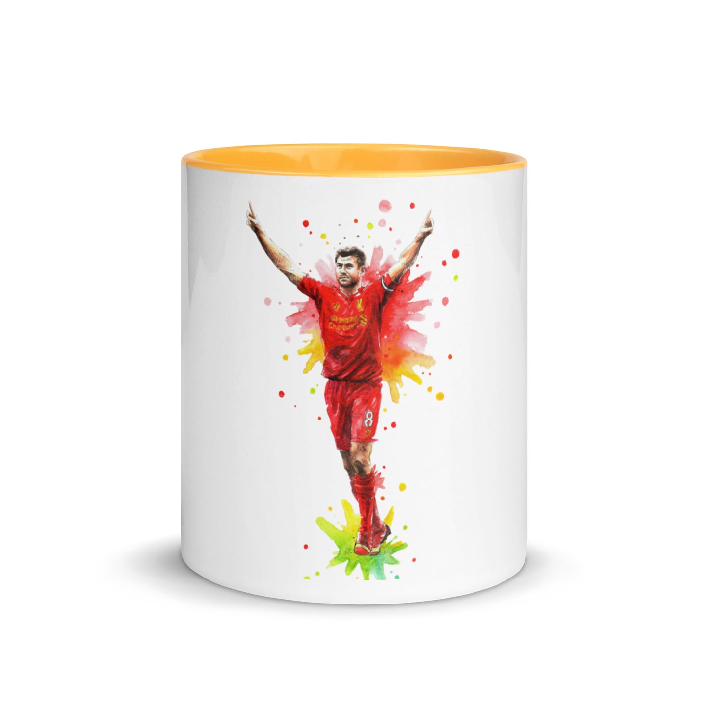 LIV Legend S. Gerrard Coffee Mug with Color Inside - The 90+ Minute
