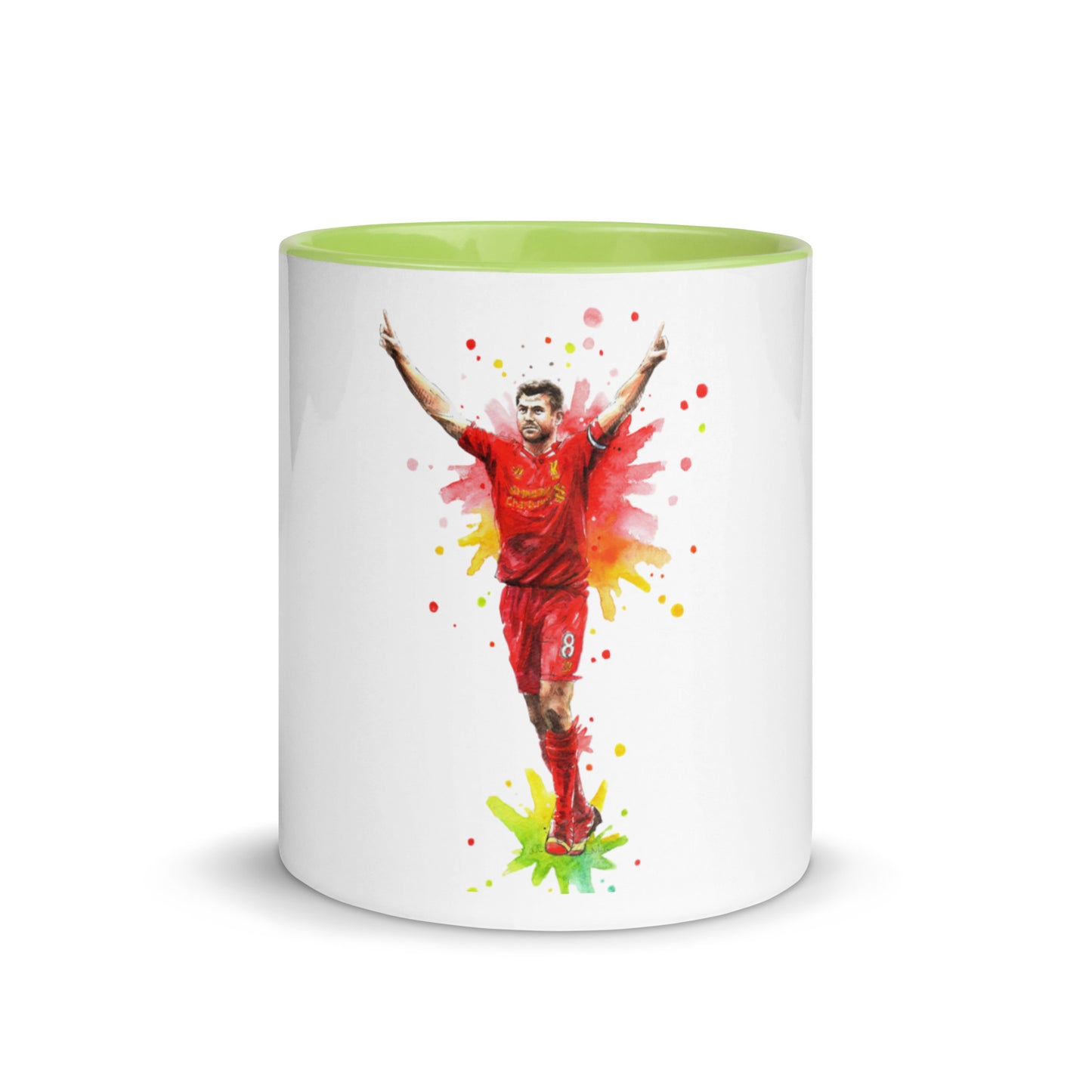 LIV Legend S. Gerrard Coffee Mug with Color Inside - The 90+ Minute