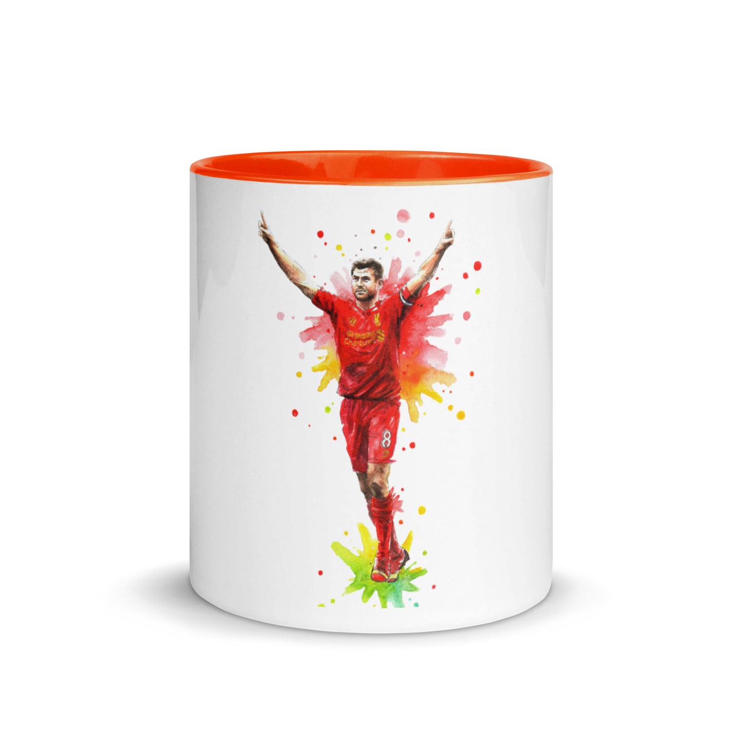 LIV Legend S. Gerrard Coffee Mug with Color Inside - The 90+ Minute