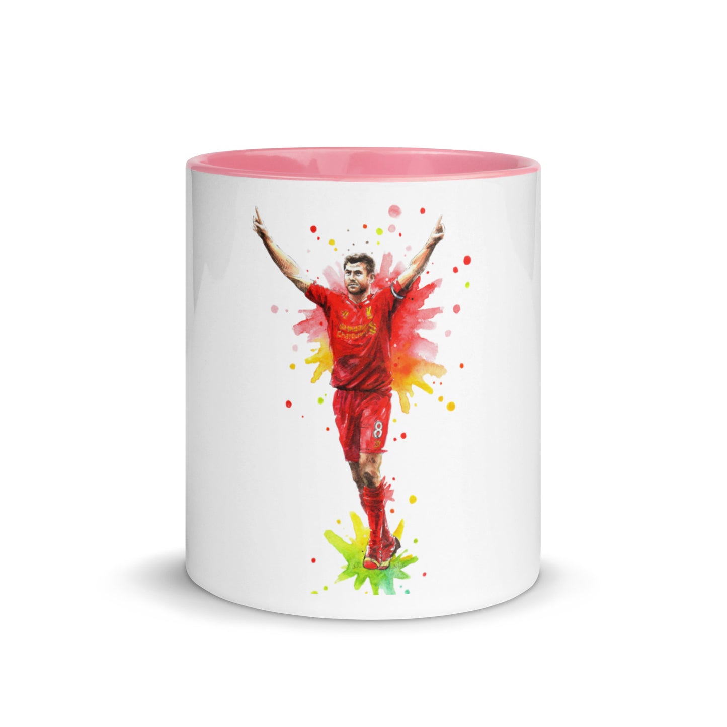 LIV Legend S. Gerrard Coffee Mug with Color Inside - The 90+ Minute