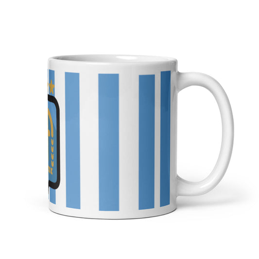 Argentina Vintage Logo 3 Stars Coffee mug