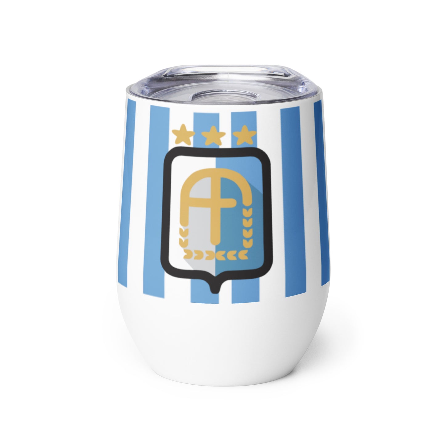 Argentina Vintage Logo 3 Stars Wine tumbler