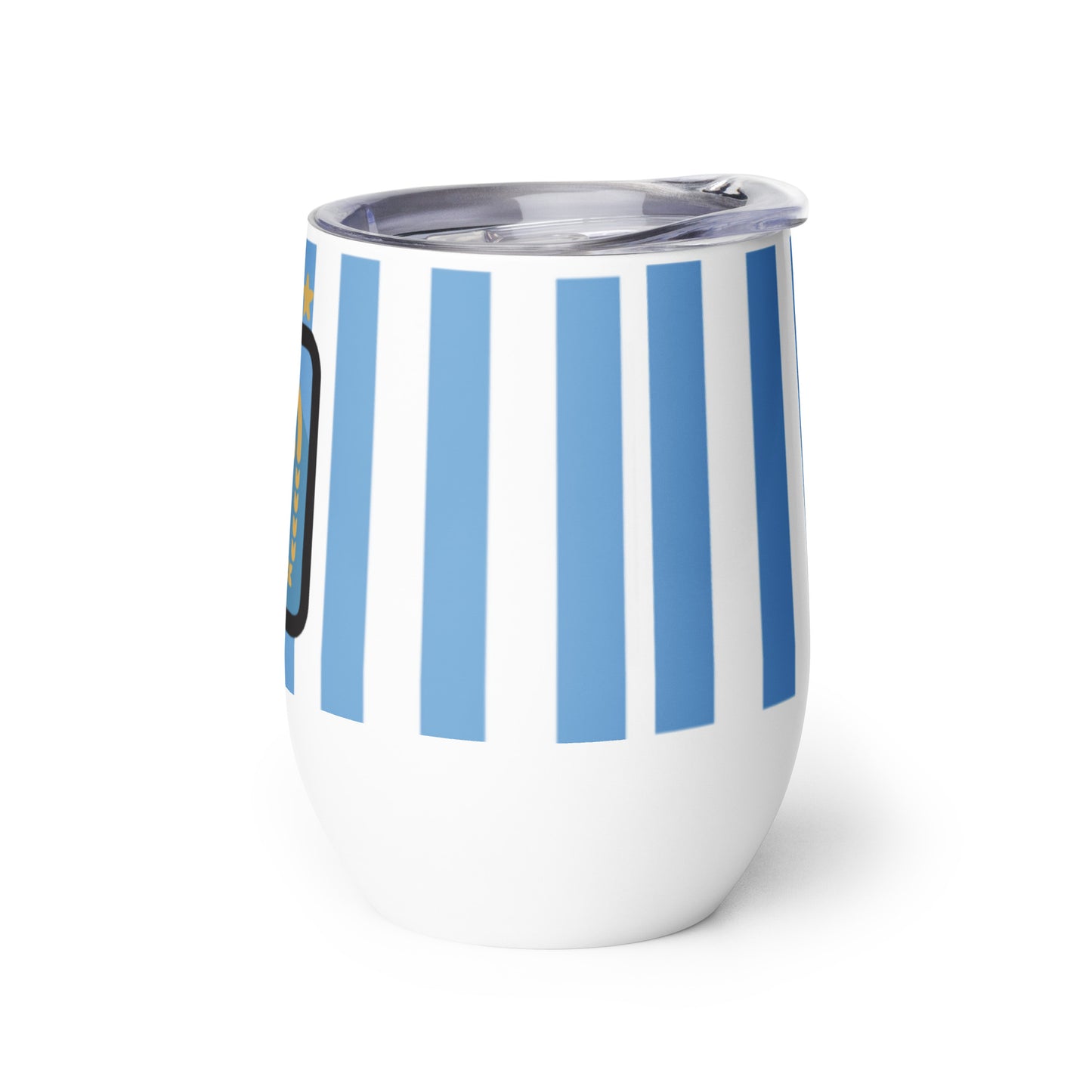 Argentina Vintage Logo 3 Stars Wine tumbler