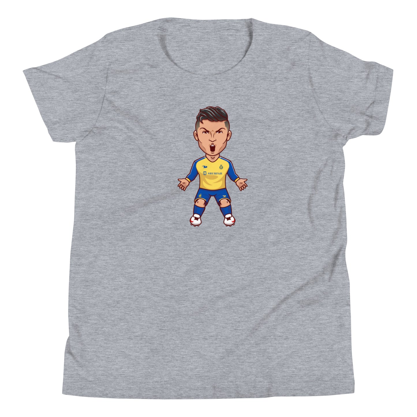 Al Nassr Ronaldo Youth Short Sleeve T-Shirt