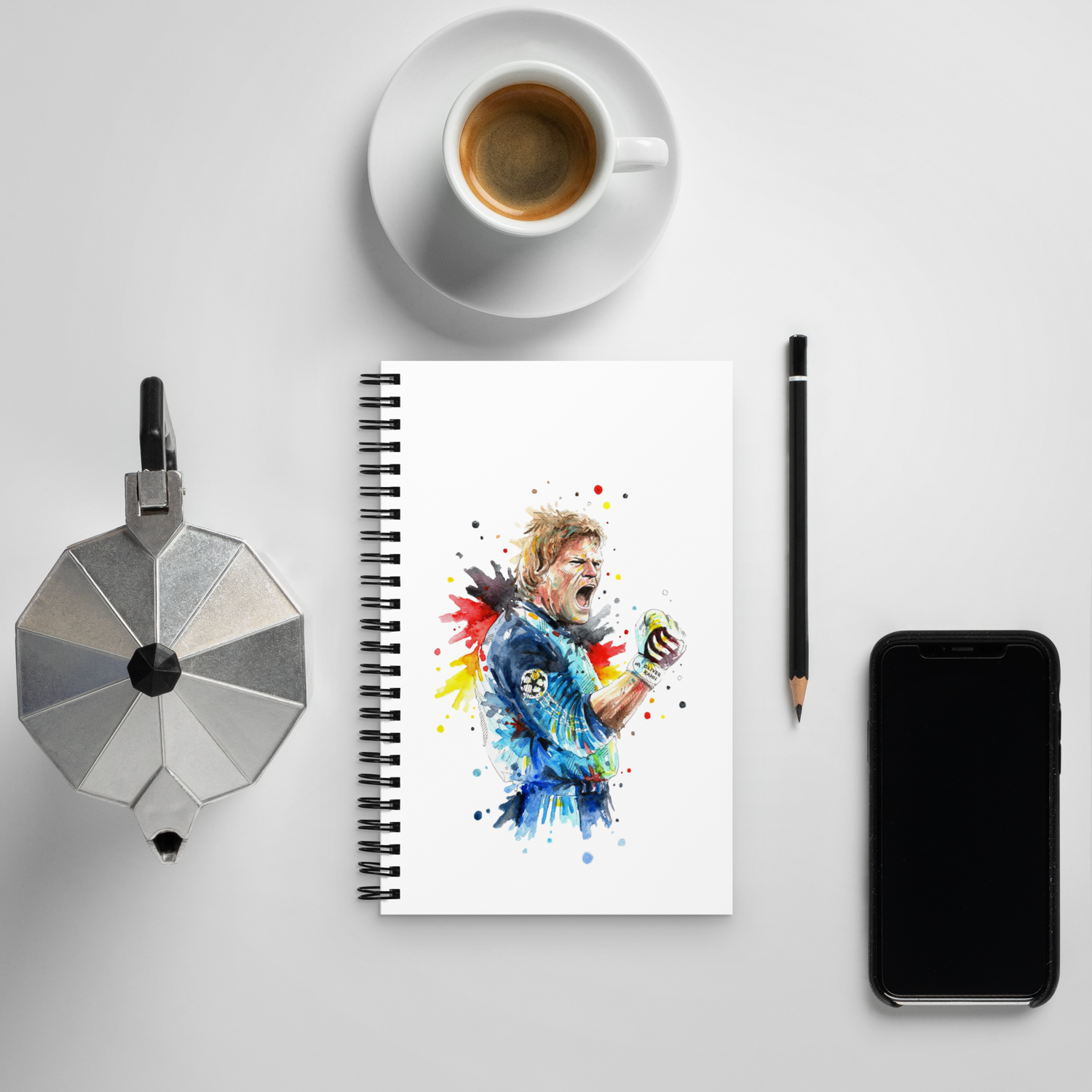 Aesthetic Sports Themed Notebooks and Notepads 