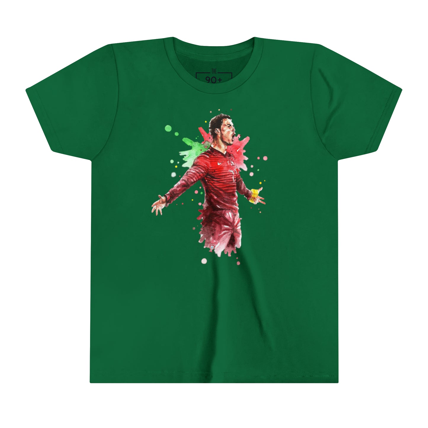 Ronaldo Portugal Vintage Youth Short Sleeve Tee