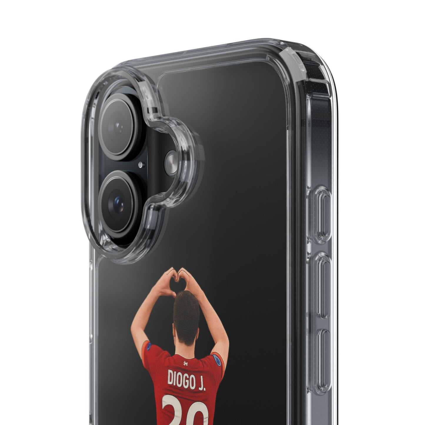 Diogo Jota Forever Liverpool Custom Clear Phone Case