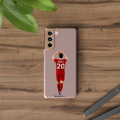 Diogo Jota Forever Liverpool Custom Clear Phone Case