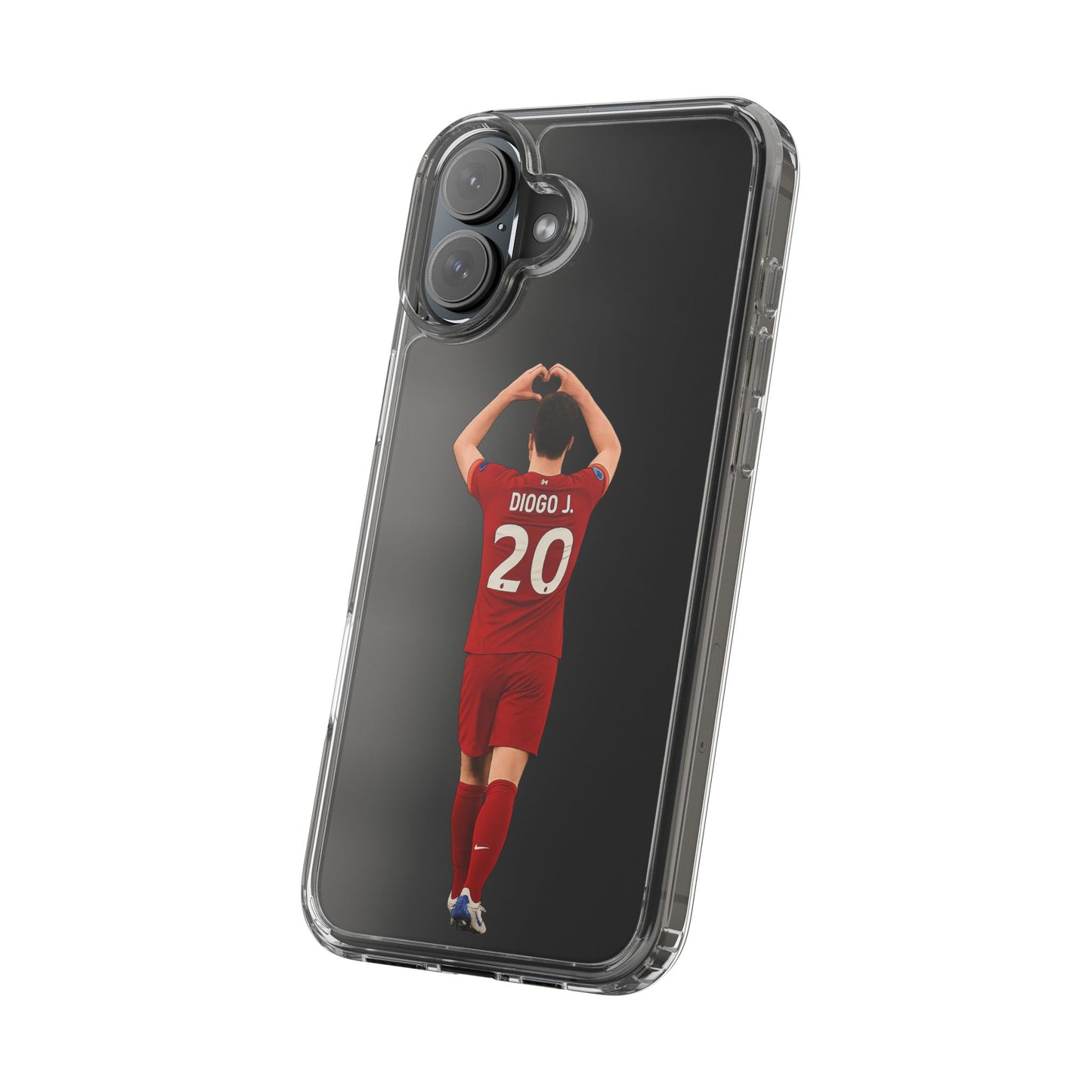Diogo Jota Forever Liverpool Custom Clear Phone Case