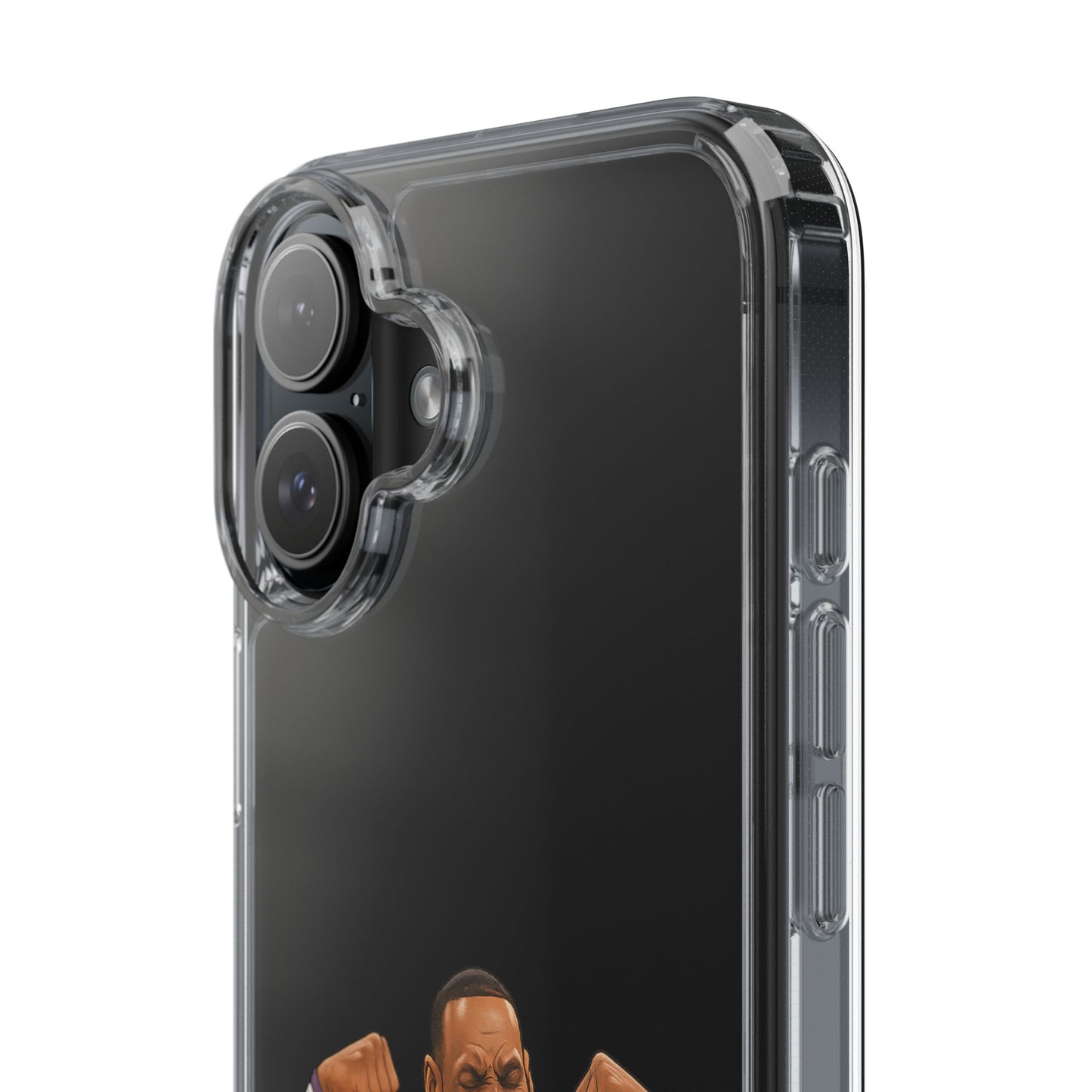 LeBron James Clear Phone Case - Basketball Lover Gift, Trendy iPhone Accessory, Sports Fan Case, Unique Cell Cover, NBA Gift Idea