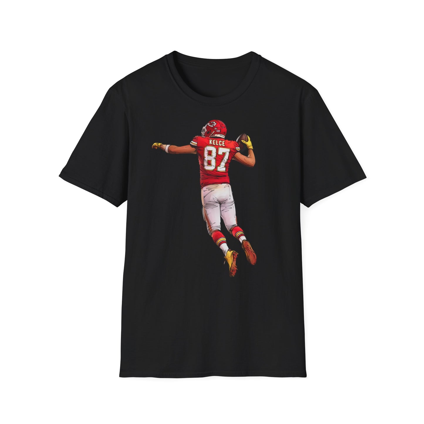 Kansas City Chiefs Travis Kelce Unisex Softstyle T-Shirt