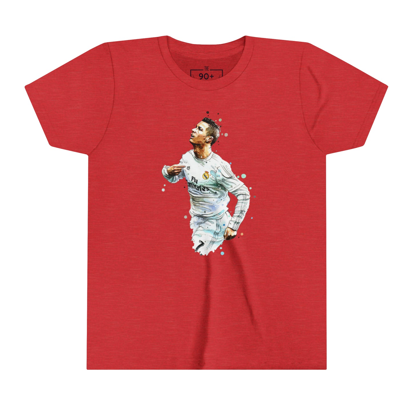 CR7 I am here Celebration Youth Short Sleeve Tee