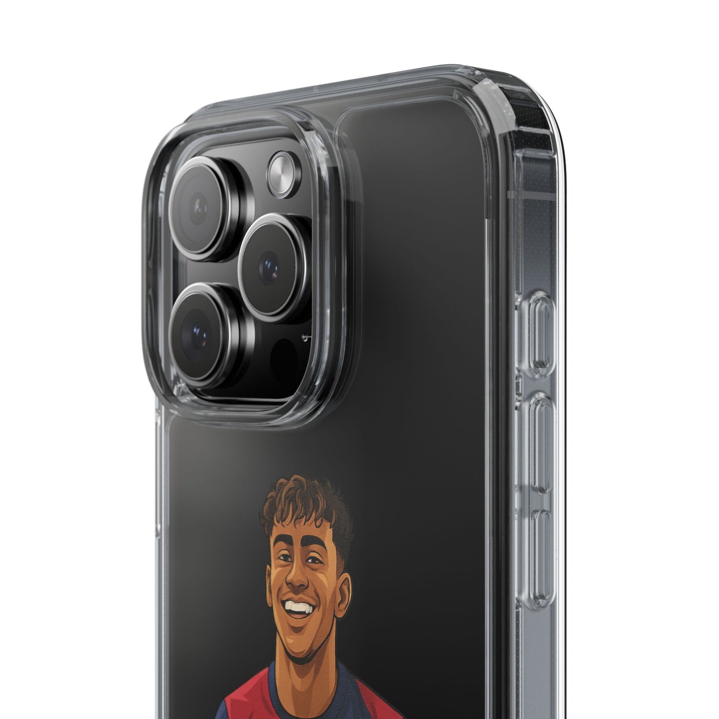 Lamine Yamal Barca Boy Clear Phone Case